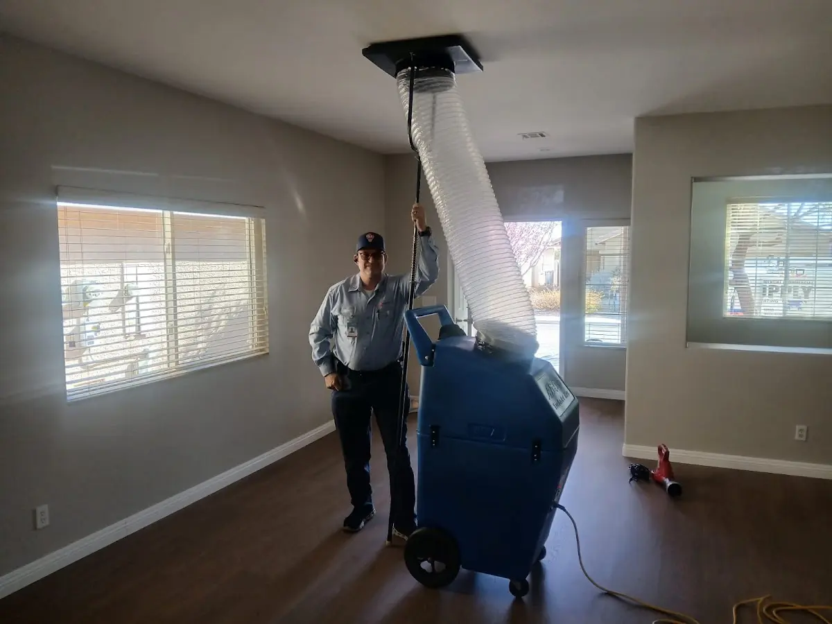 Professional Dryer Vent Cleaning work inside a Laredo home